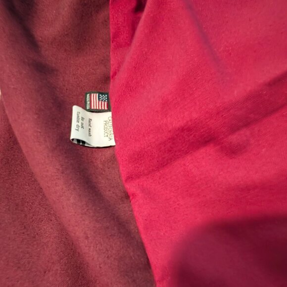 SIGNATURE INNOVATION GROUP burgundy men's fall-weather jacket, size XL-- VG cond - Picture 8 of 10